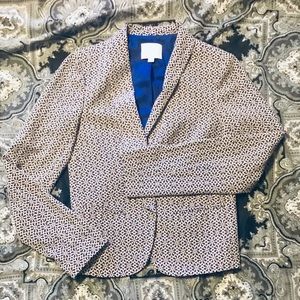 New Electric blue lined blazer